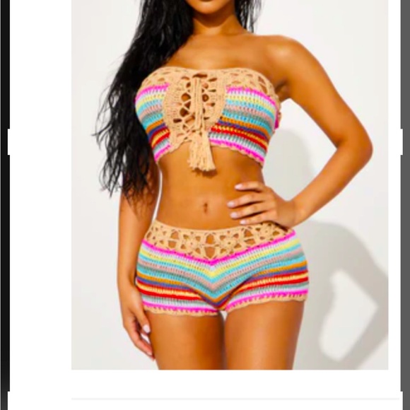 2 piece crochet set never worn - Picture 1 of 1